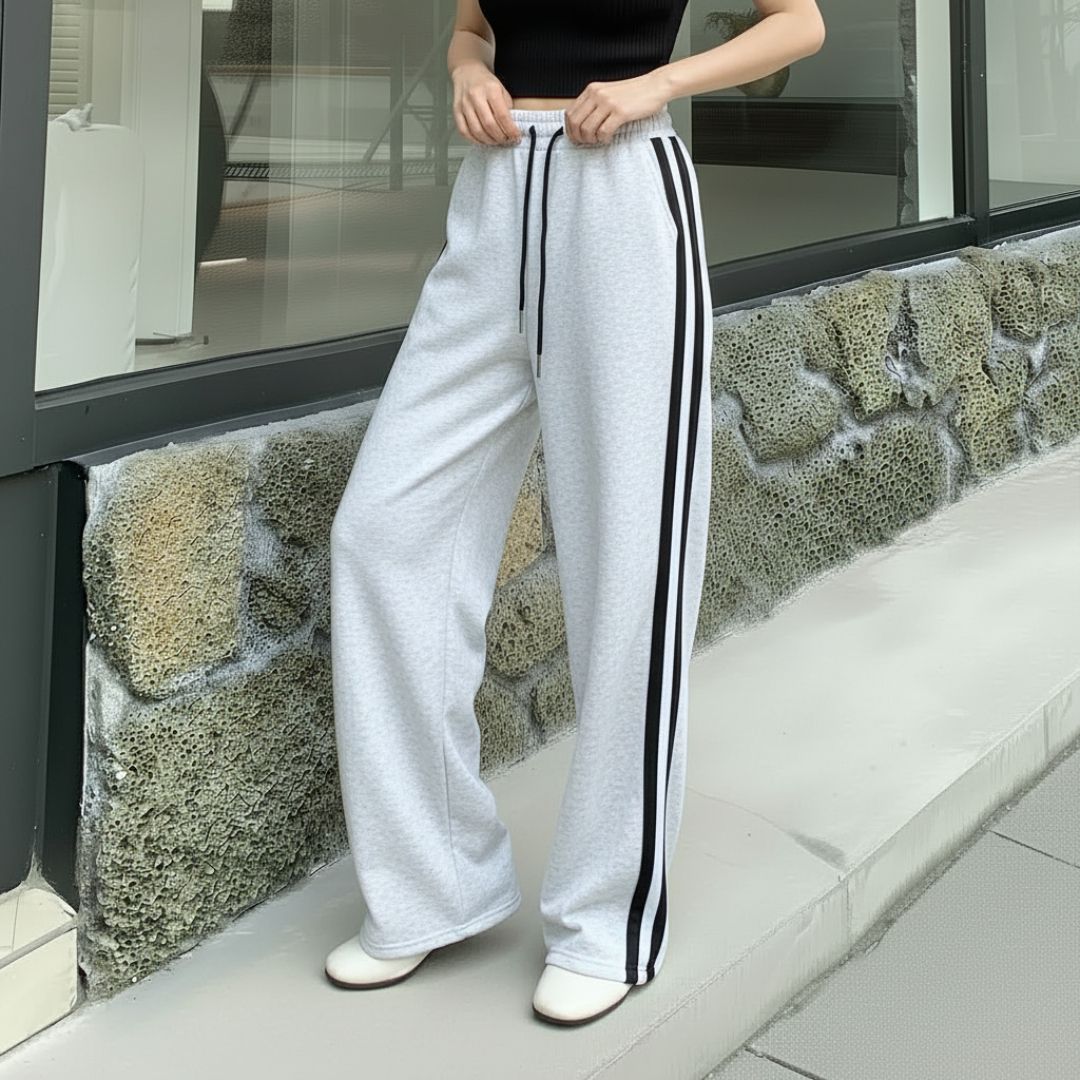 progeny Women Solid White Track Pants-picture-29