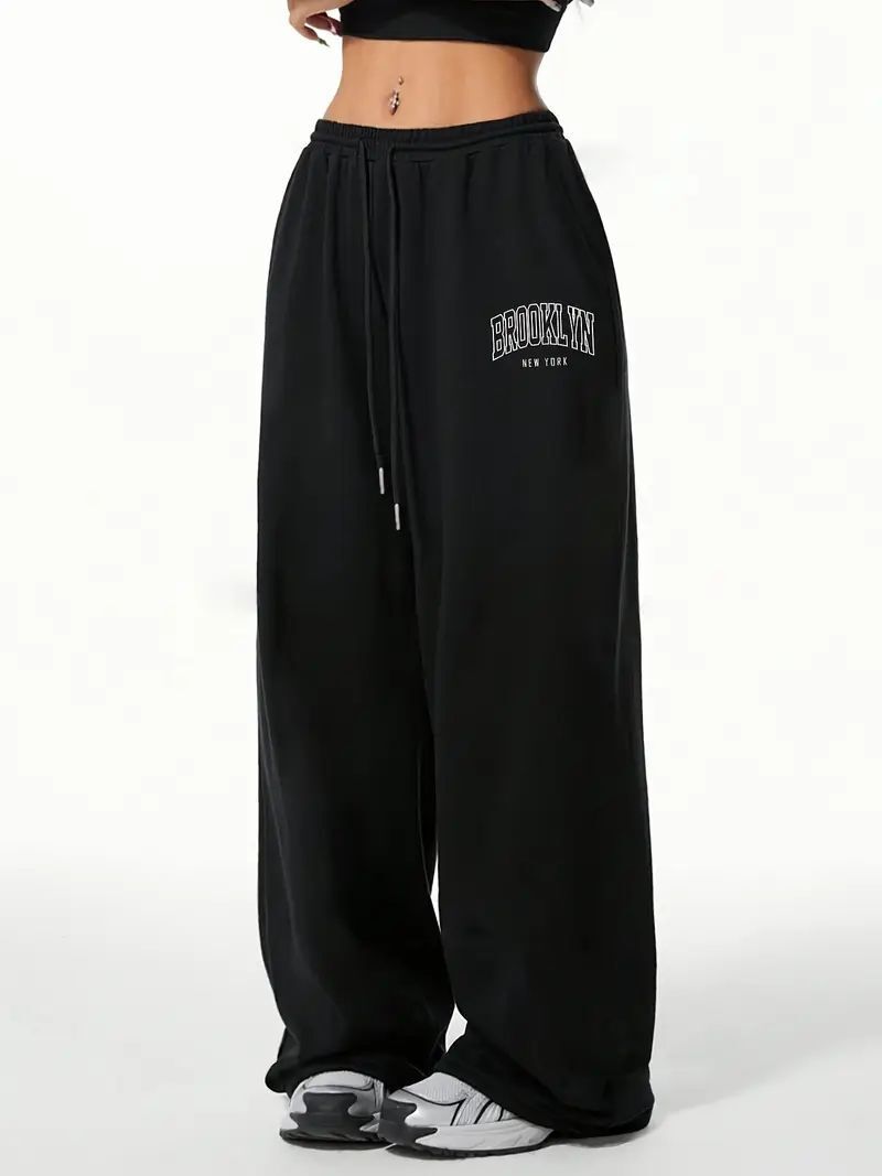 gftrendy Women Printed Black Track Pants-picture-26