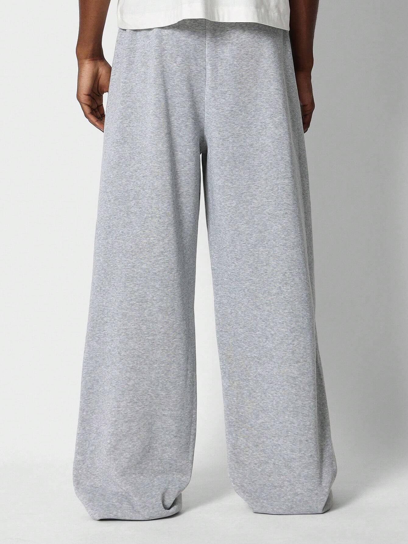 dockstreet Men Solid Grey Track Pants-picture-15