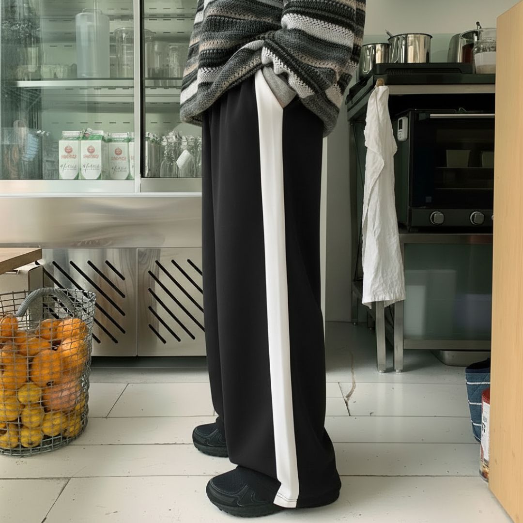 denominator Women Solid Black Track Pants-picture-48