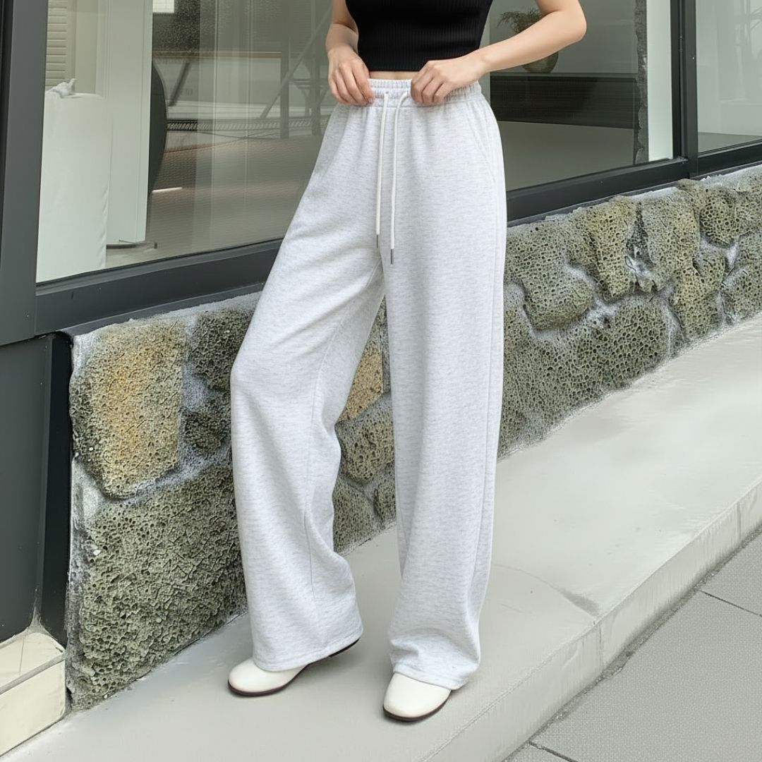 irondye Women Solid White Track Pants-picture-28