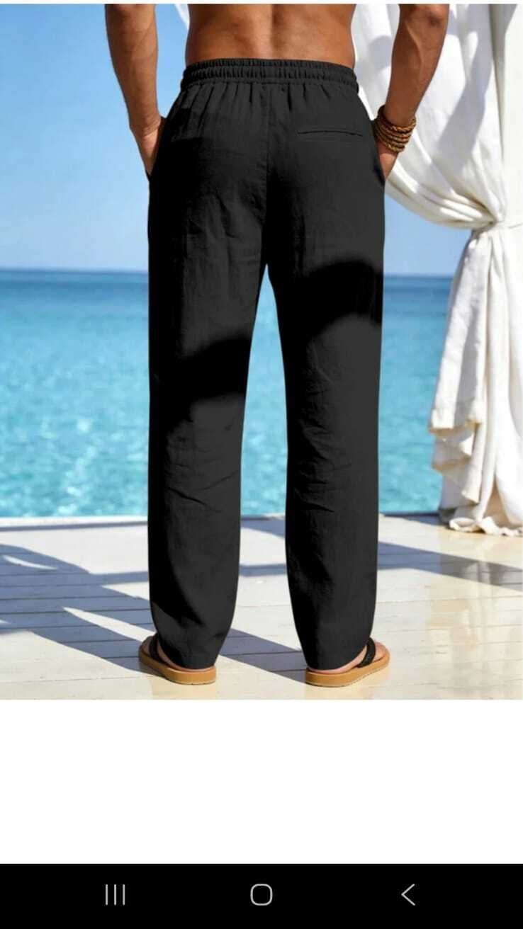 lavicreation Men Solid Black Track Pants-picture-15