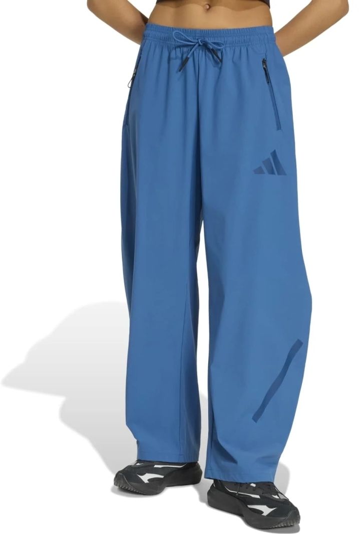 adidas Women Printed Blue Track Pants-picture-18