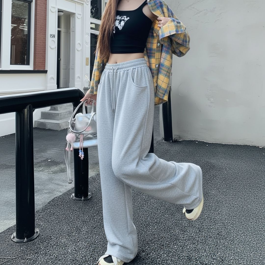 heretics Women Solid Grey Track Pants-picture-25
