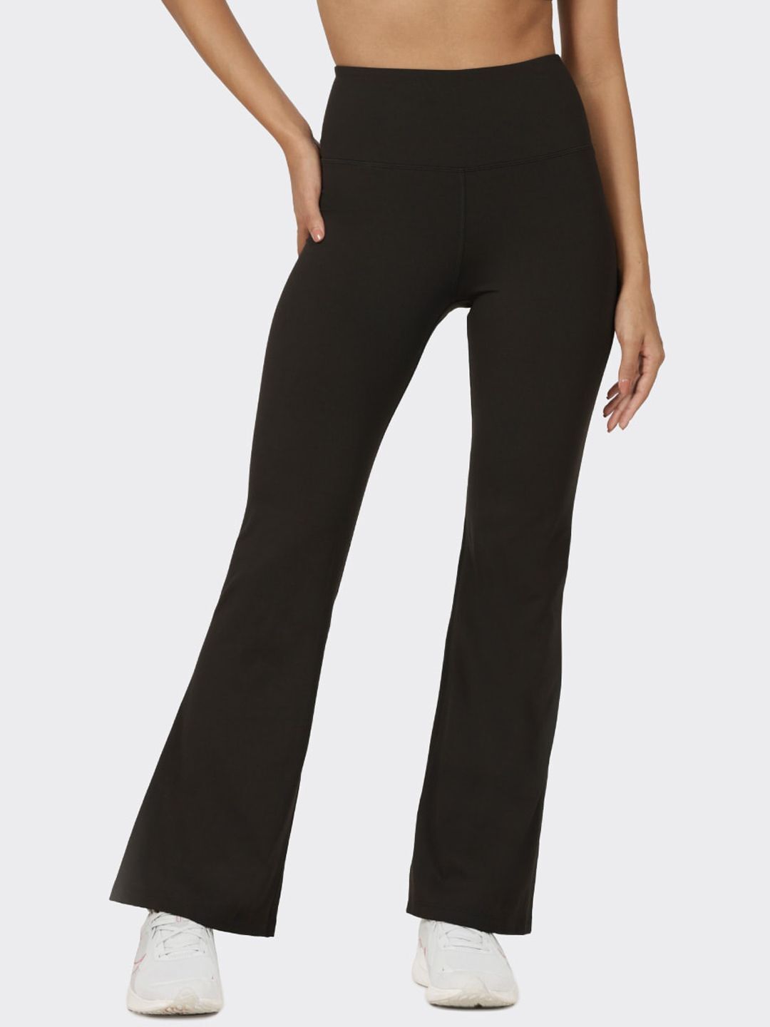 blissclub Women Solid Black Track Pants-picture-18