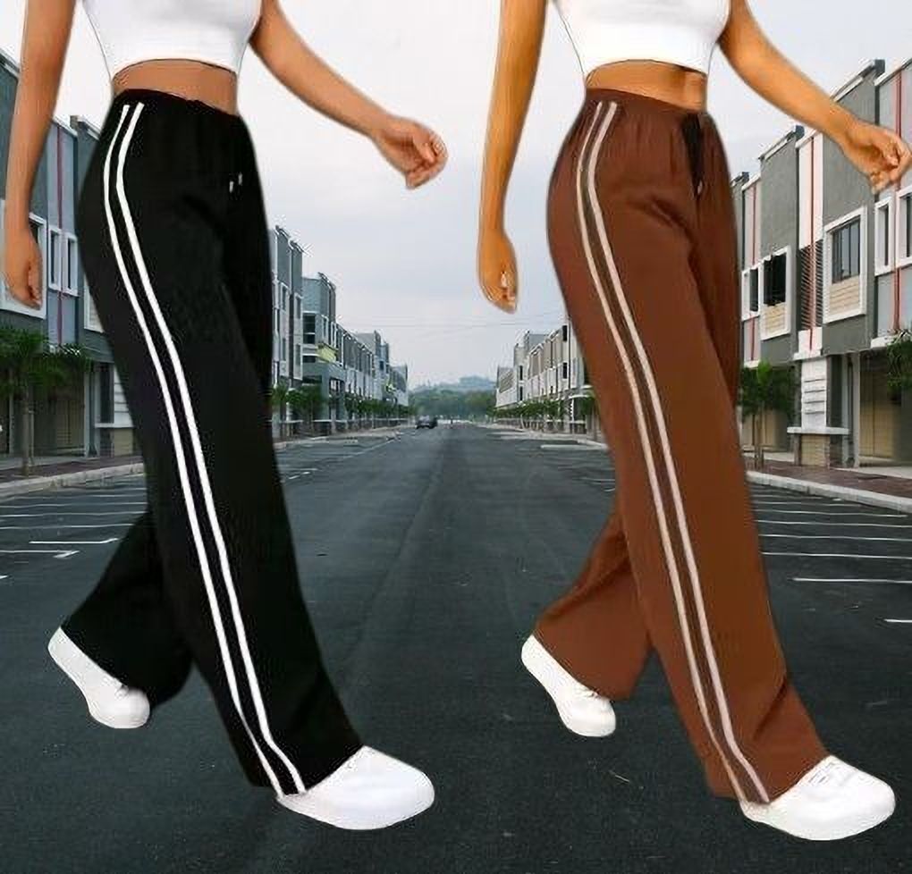 mihhailov Pack of 2 Women Solid Multicolor Track Pants-picture-13