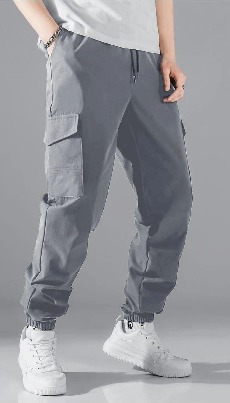 vgs Men Solid Grey Track Pants-picture-11