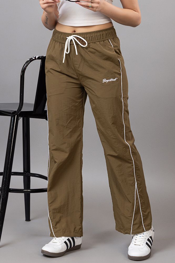 baystreet Women Solid Brown Track Pants-picture-20