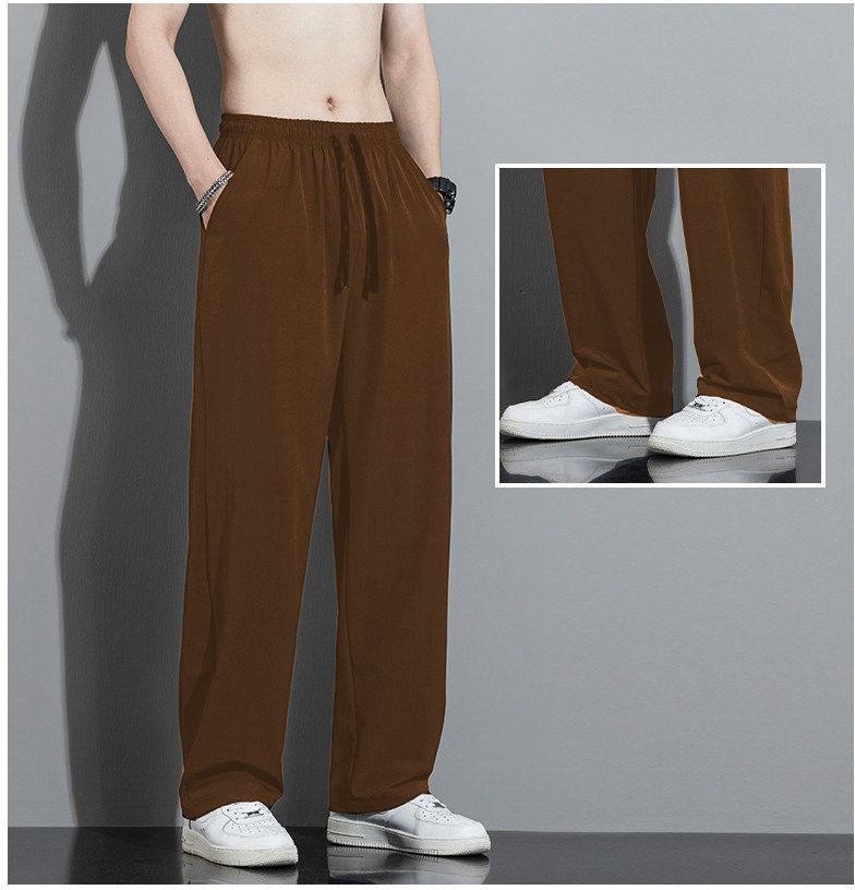 paralians Men Solid Brown Track Pants-picture-10