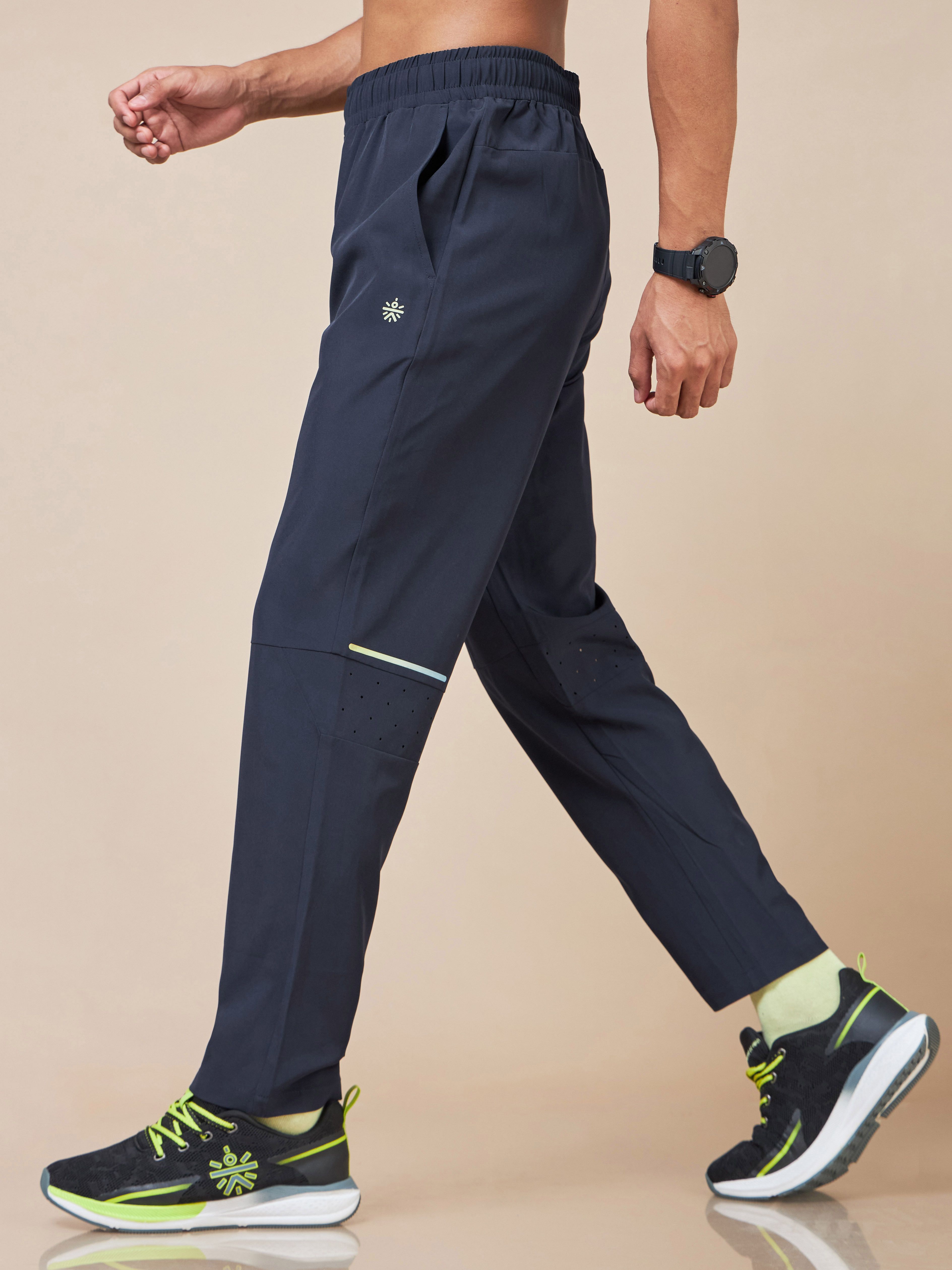 cult Men Graphic Print Blue Track Pants-picture-11