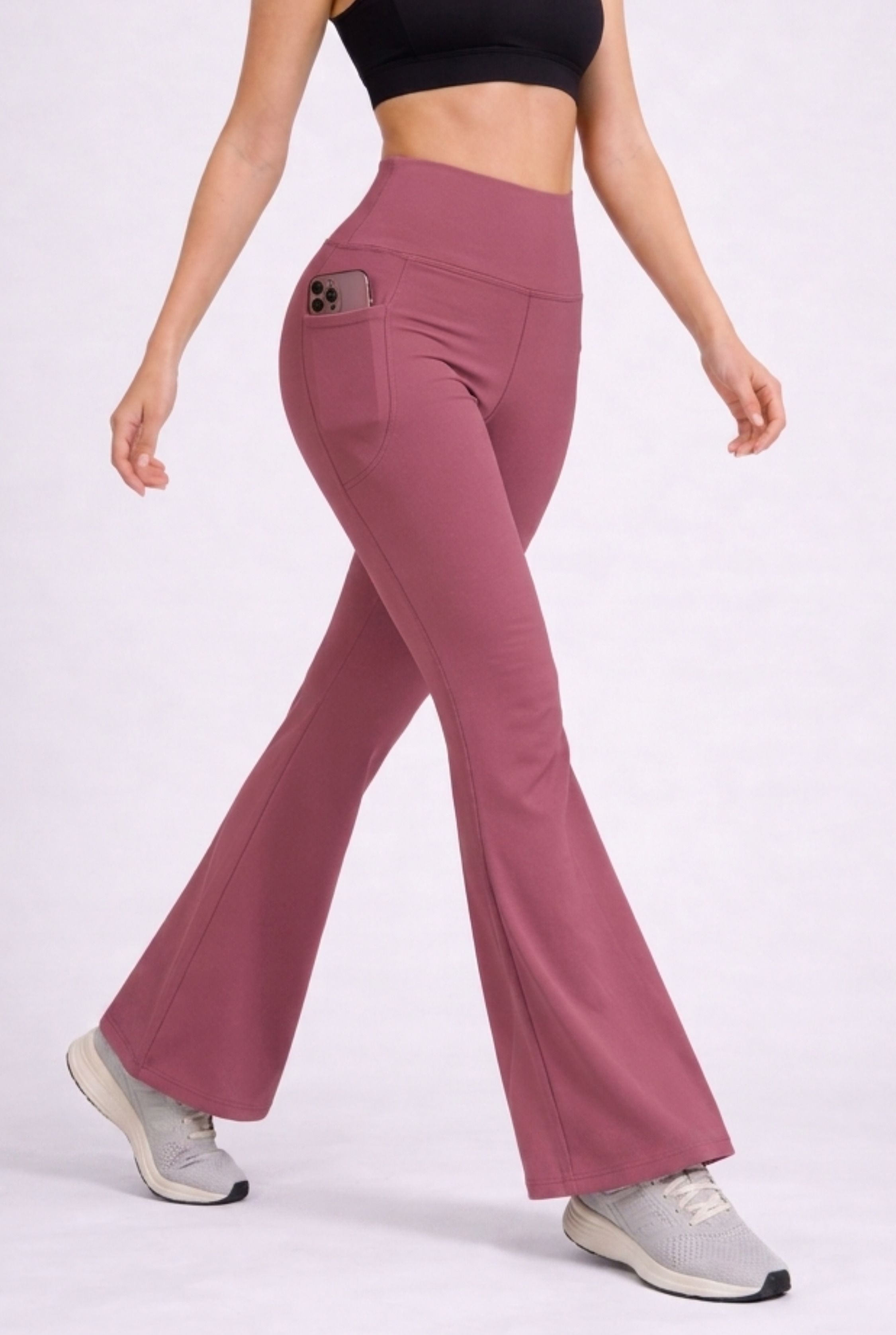 poojaran Women Solid Pink Track Pants-picture-28