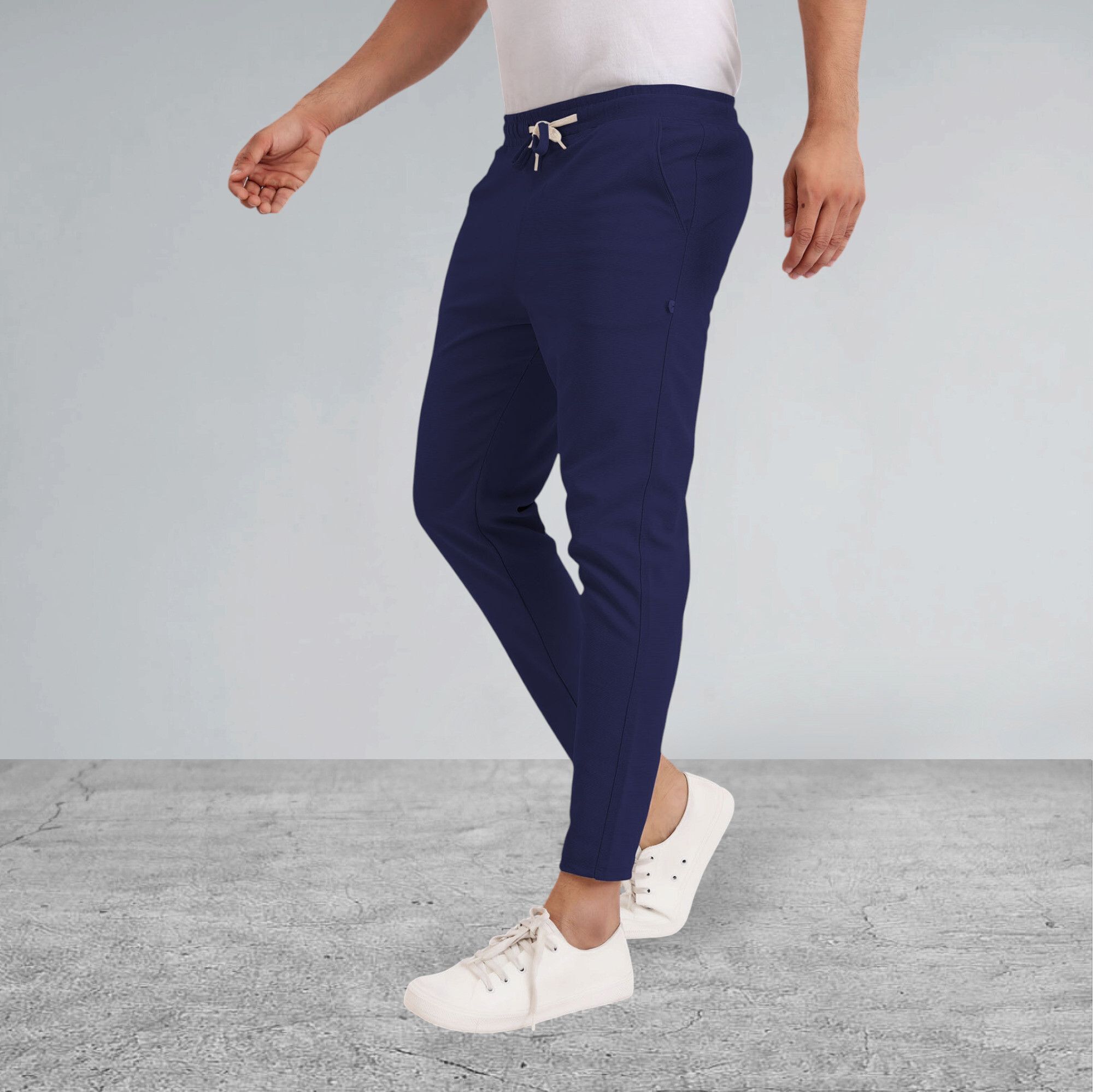 covetvolo trends Men Striped Black Track Pants-picture-35
