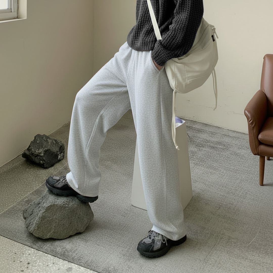 irondye Women Solid Grey Track Pants-picture-37