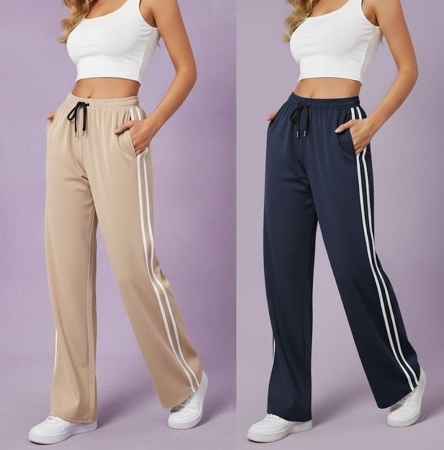 mihhailov Pack of 2 Women Solid Multicolor Track Pants-picture-12