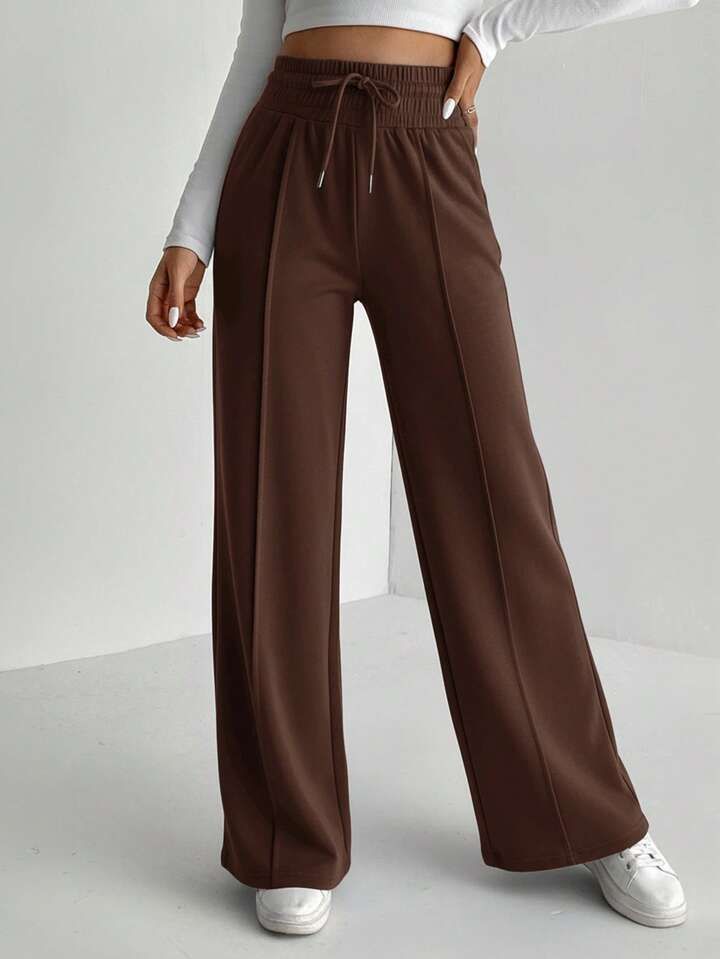 sydney hills Women Solid Brown Track Pants-picture-14