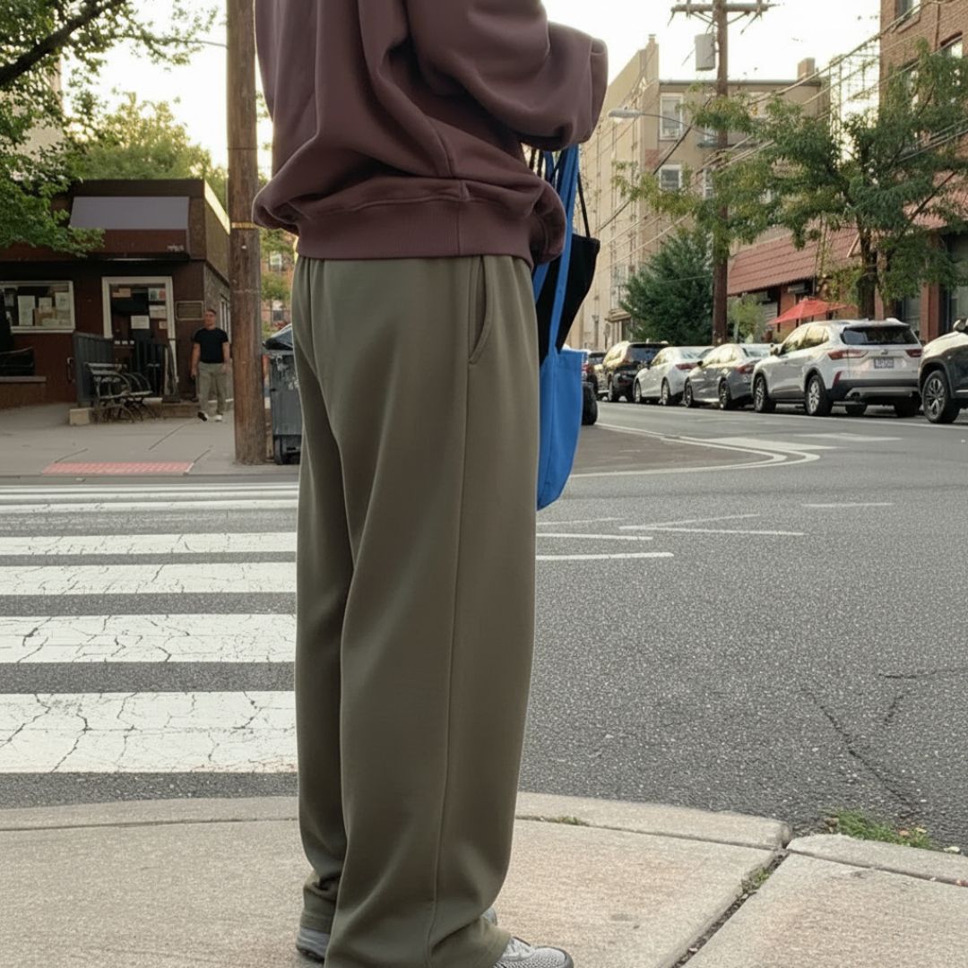 irondye Women Solid Olive Track Pants-picture-48