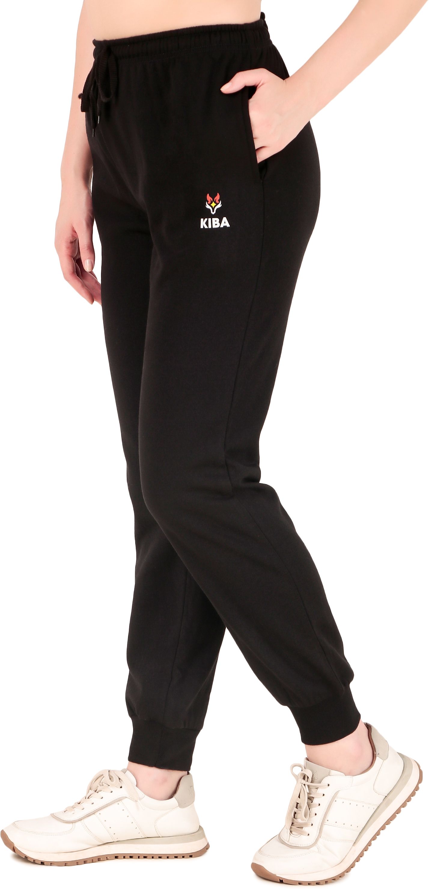 priyansh enterprises Women Self Design Black Track Pants-picture-33