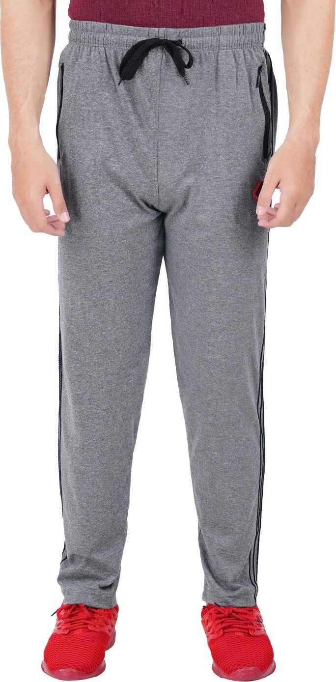 feel track Men Solid Grey Track Pants-picture-22