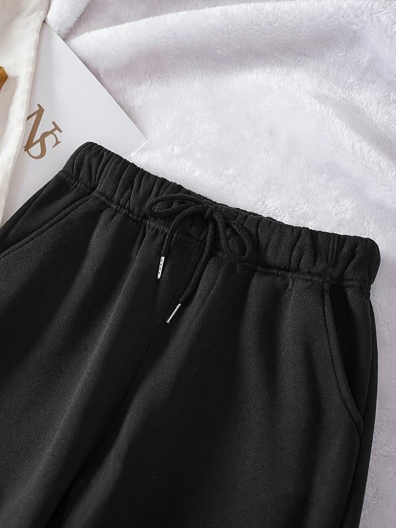 progeny Women Solid Black Track Pants-picture-23