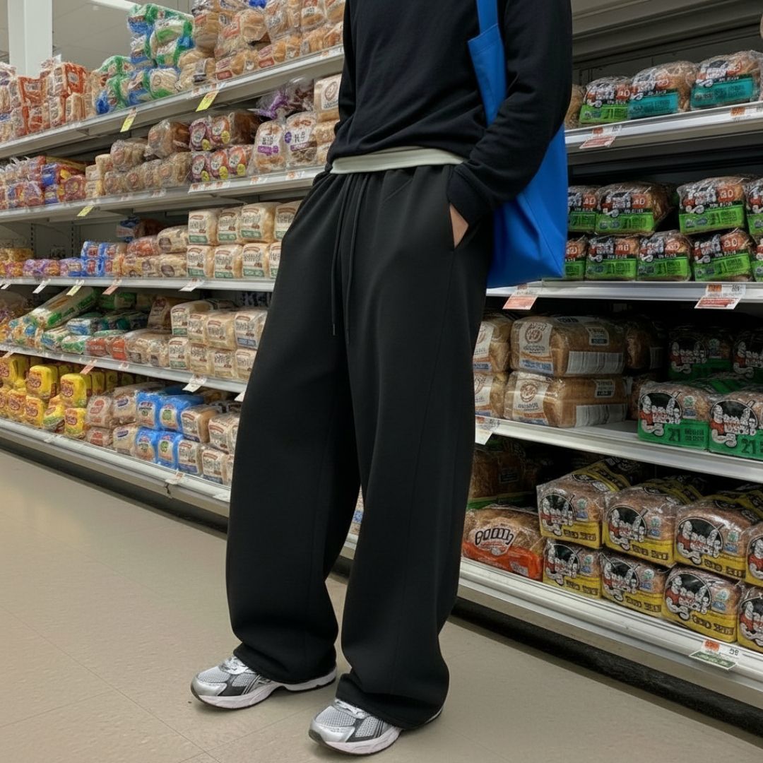irondye Women Solid Black Track Pants-picture-24