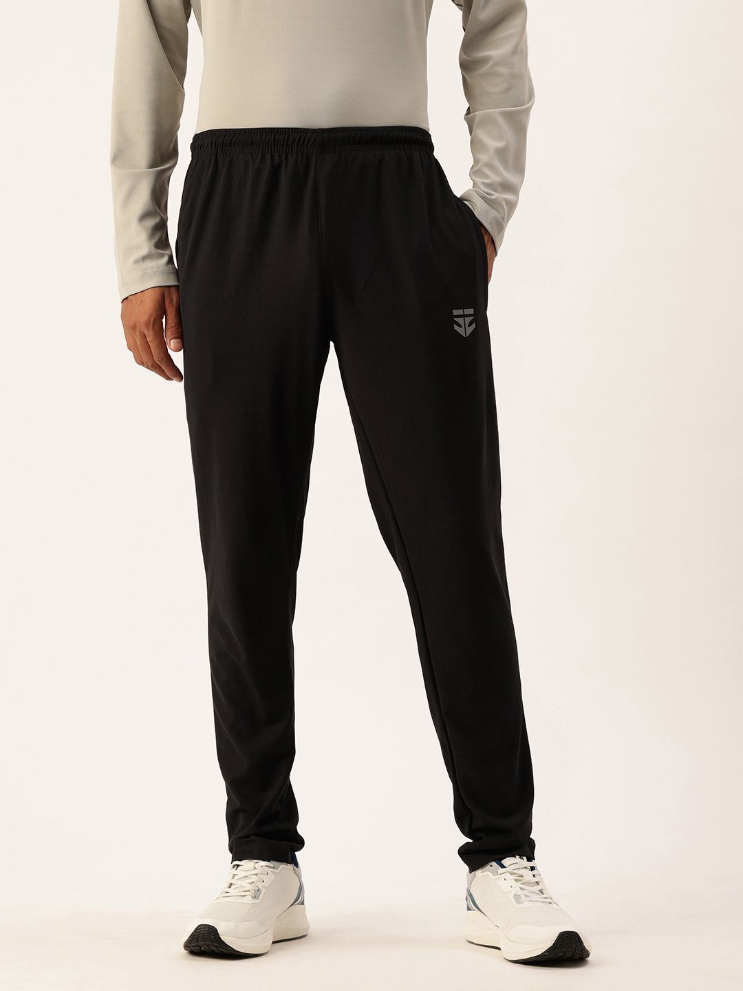 sports 52 wear Men Solid Black Track Pants-picture-23