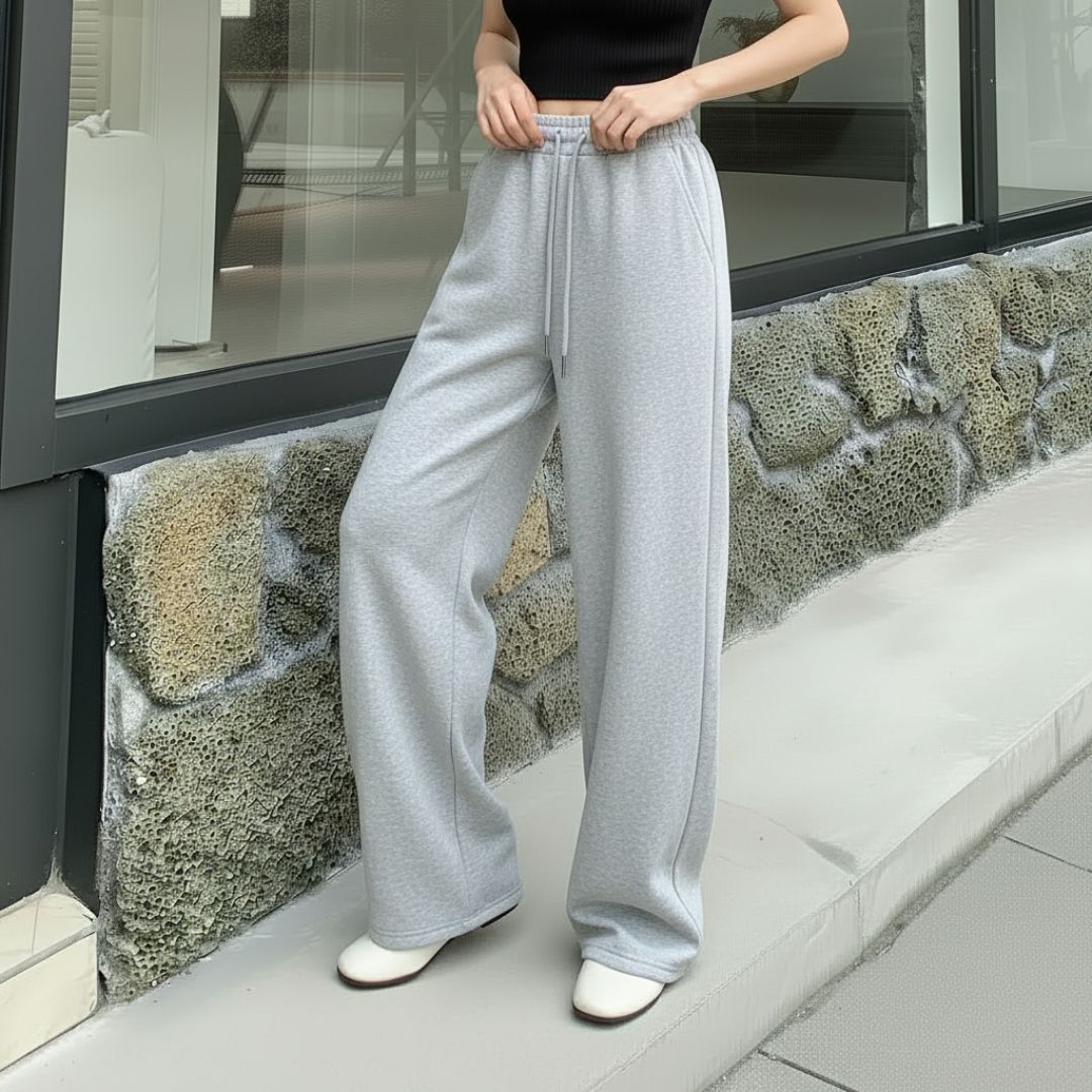warcourt Women Solid Grey Track Pants-picture-29