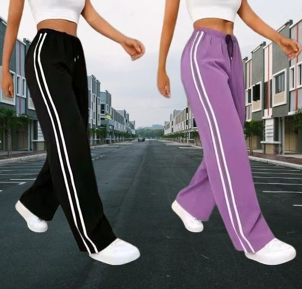 mihhailov Pack of 2 Women Solid Multicolor Track Pants-picture-15