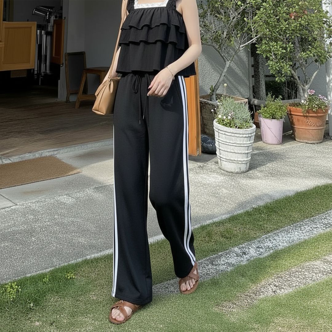 warcourt Women Solid White Track Pants-picture-13