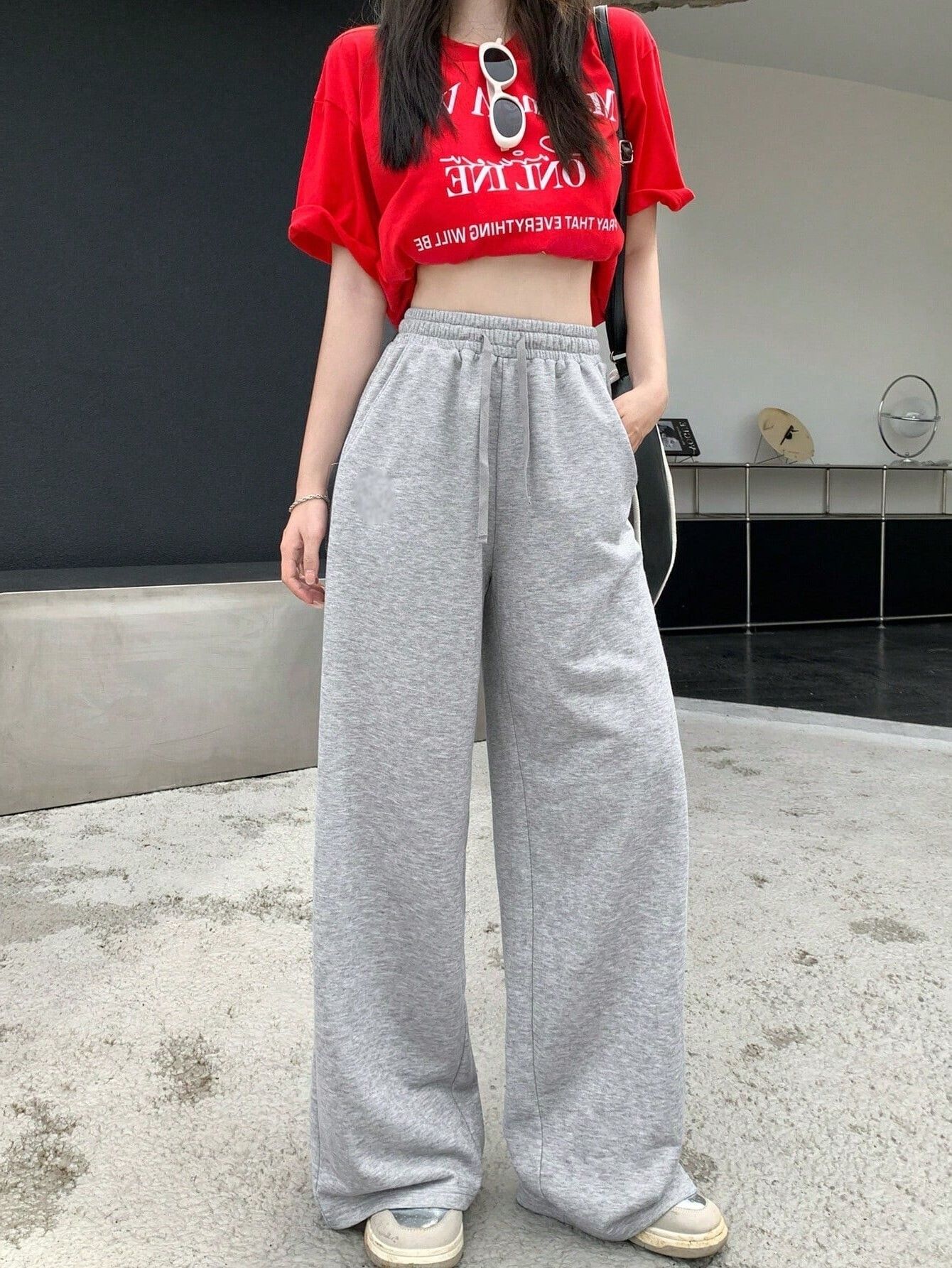 progeny Women Solid Grey Track Pants-picture-16