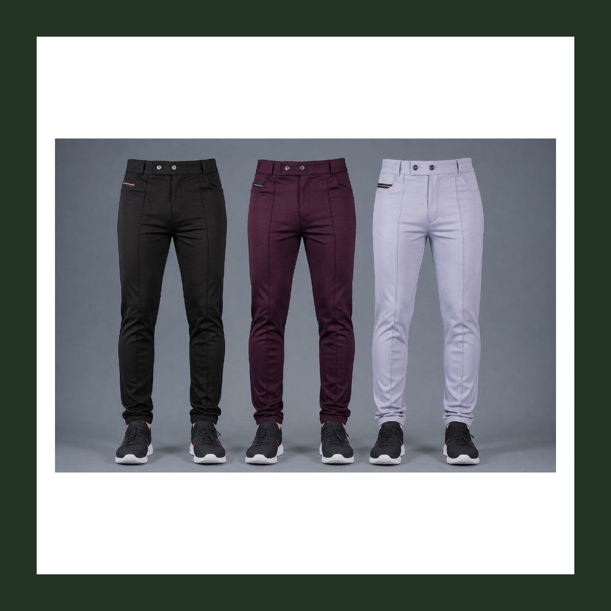 Pack of 3 Men Solid Multicolor Track Pants-image-45