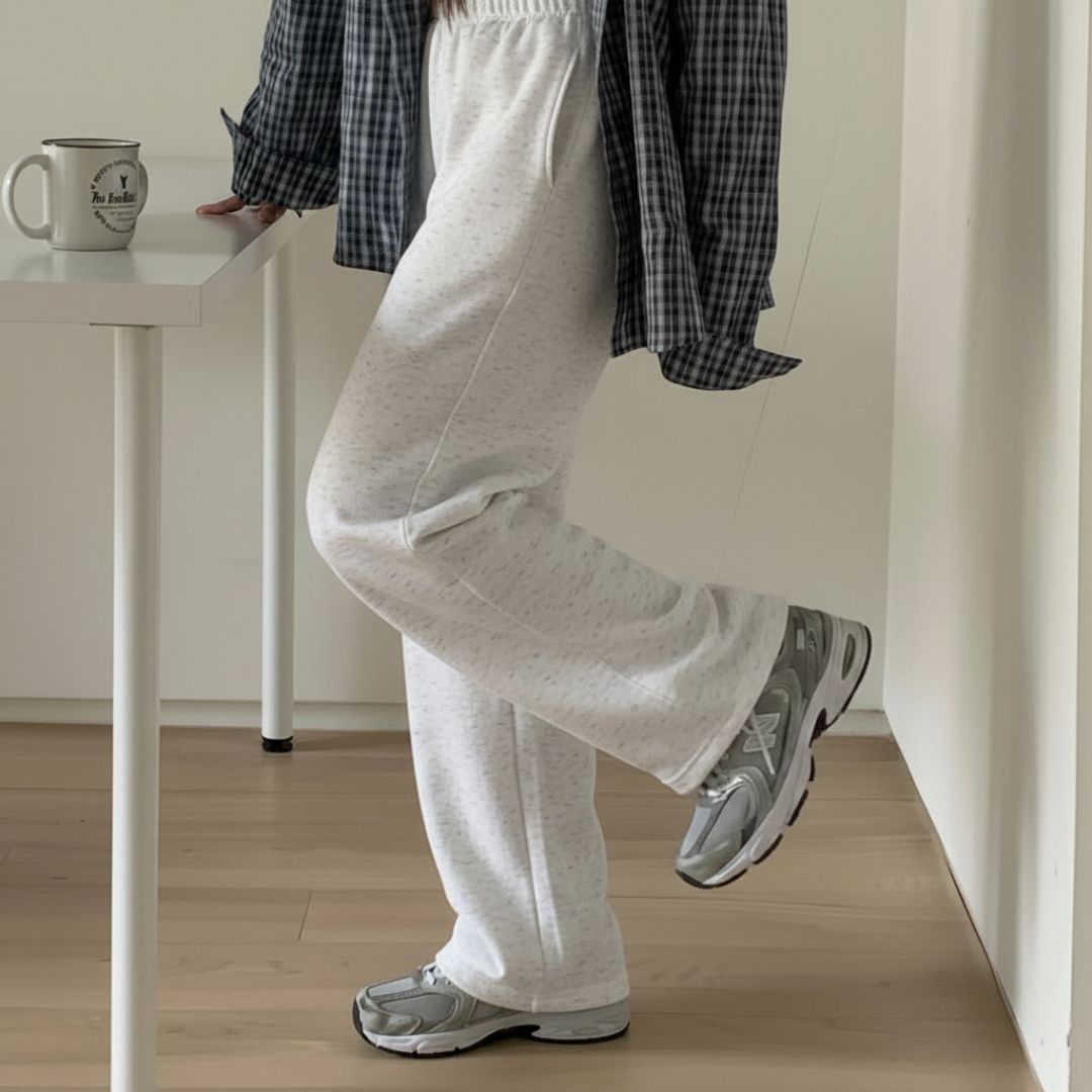progeny Women Solid White Track Pants-picture-19