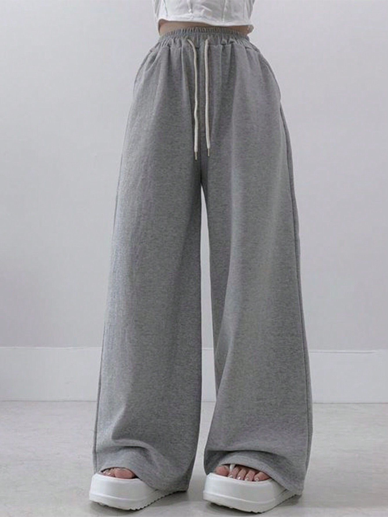 progeny Women Solid Grey Track Pants-picture-22