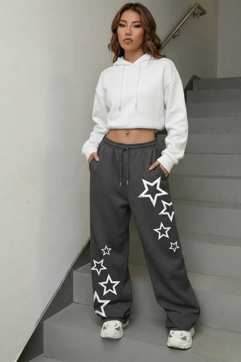 sheetaldgroups Women Printed Grey Track Pants-picture-18