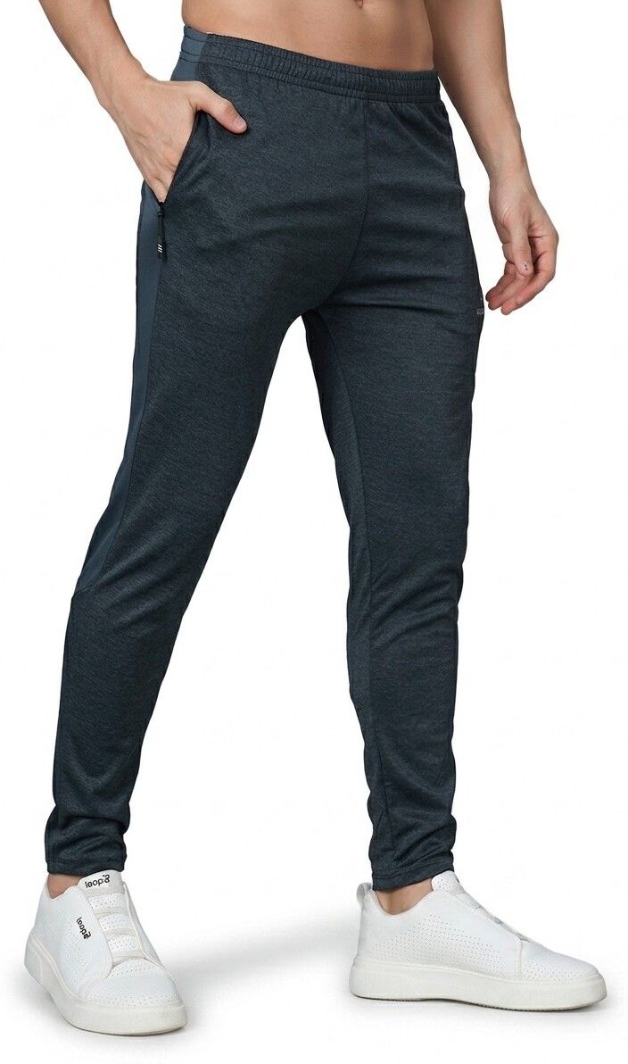 dazzle sportswear Men Solid Black Track Pants-picture-47