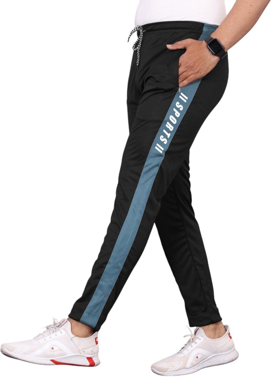 gajvu Men Striped Multicolor Track Pants-picture-41