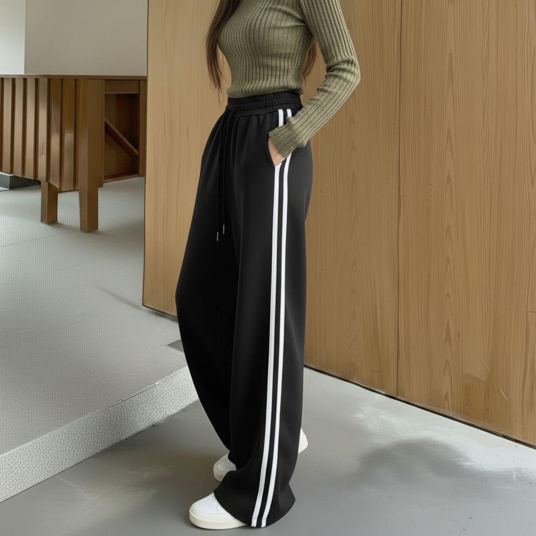 progeny Women Solid White Track Pants-picture-22