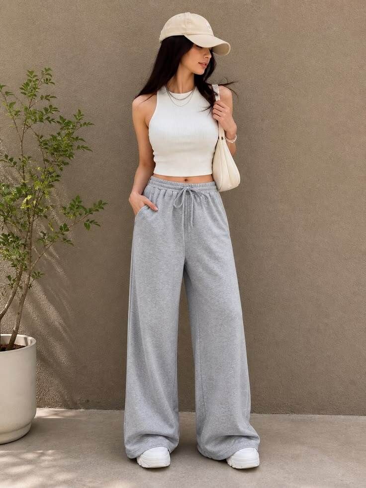 marvkit Women Solid Grey Track Pants-picture-21