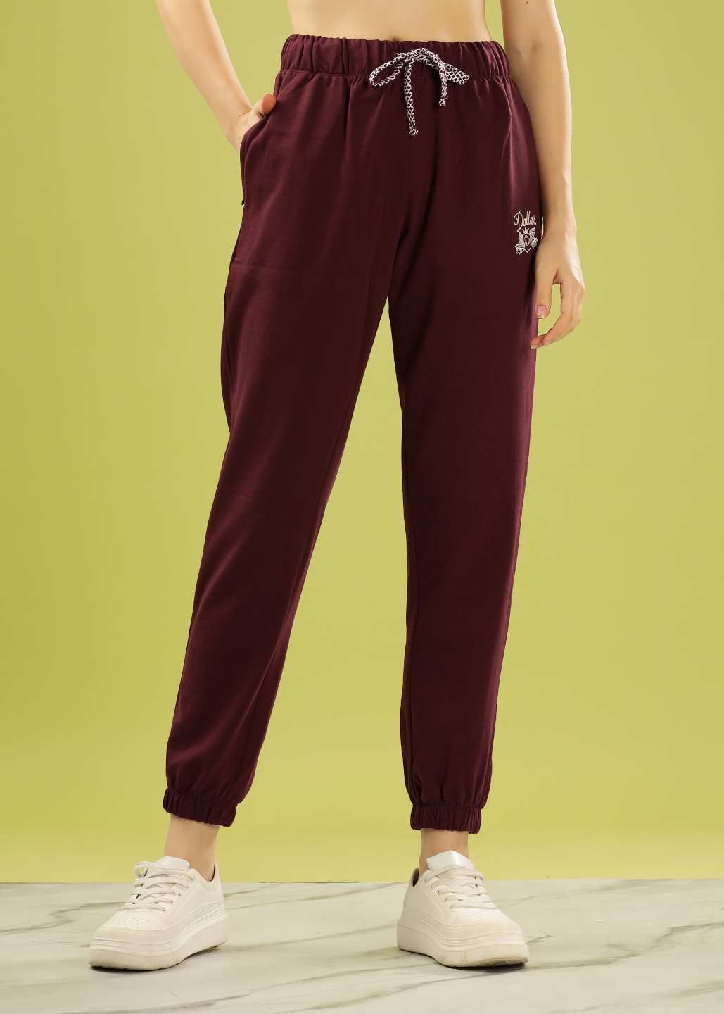 dollar missy Women Solid Brown Track Pants-picture-21