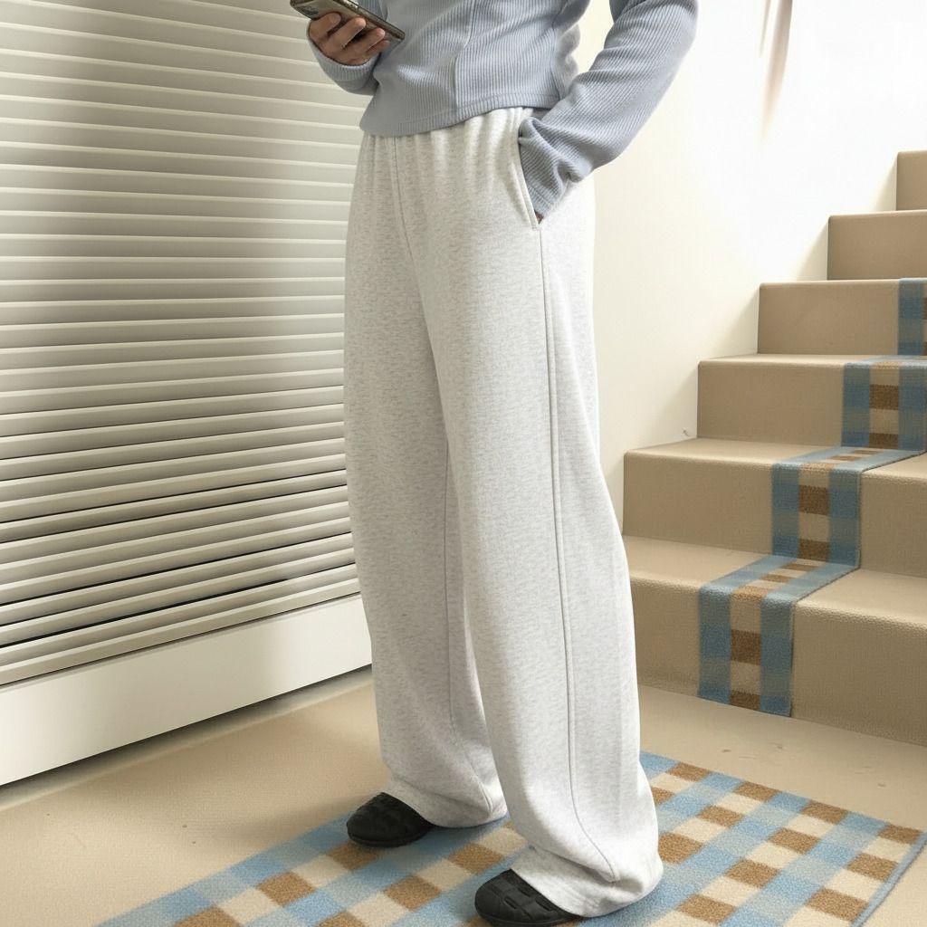 dinamarina Women Solid White Track Pants-picture-33