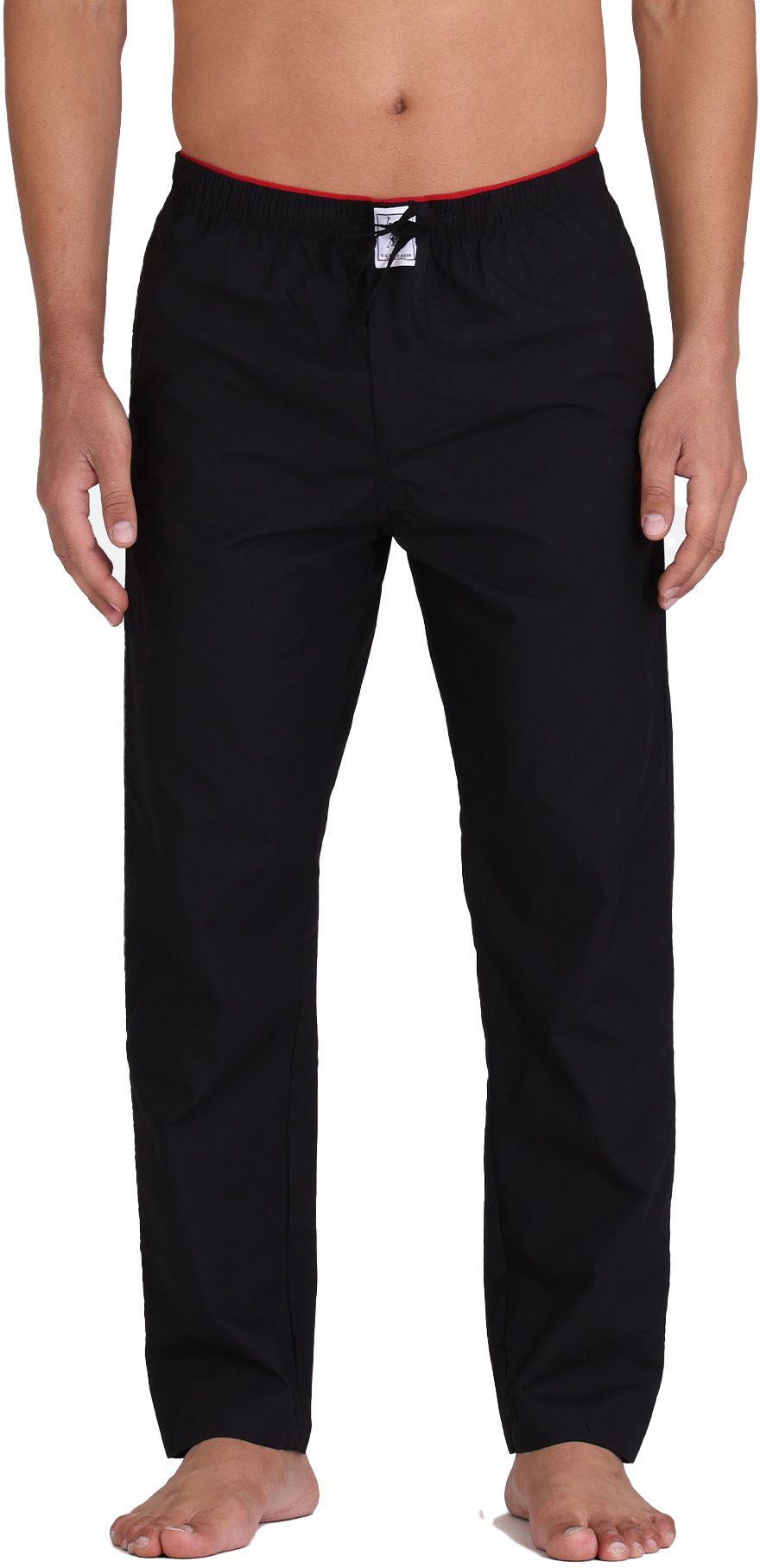 u.s. polo assn. Men Solid Black Track Pants-picture-20