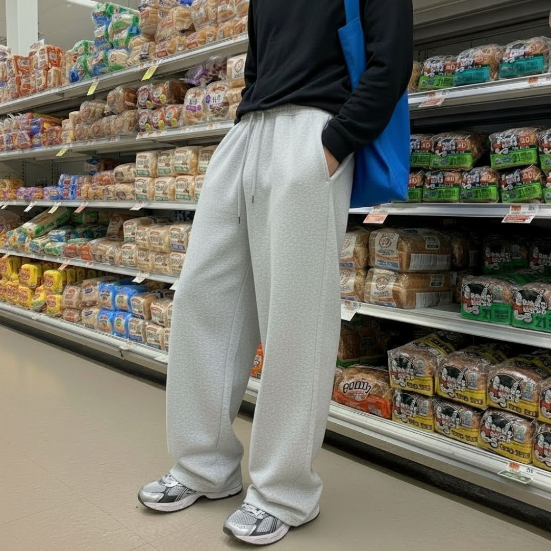 dinamarina Women Solid Grey Track Pants-picture-19