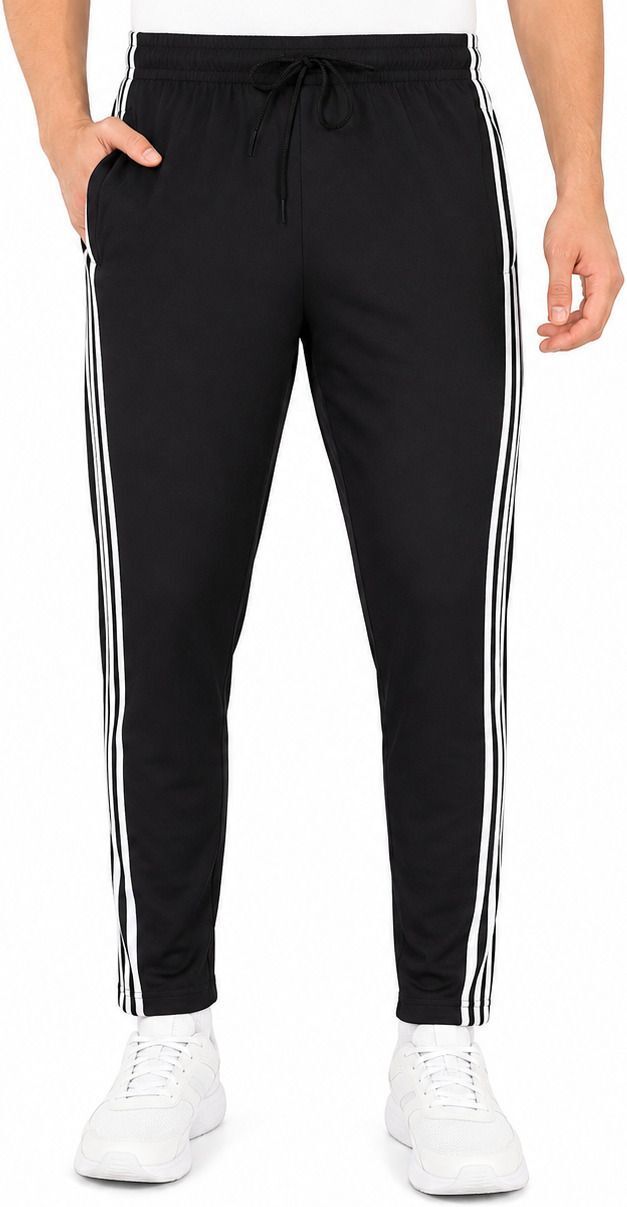 aa fashion store Men Striped Black Track Pants-picture-19