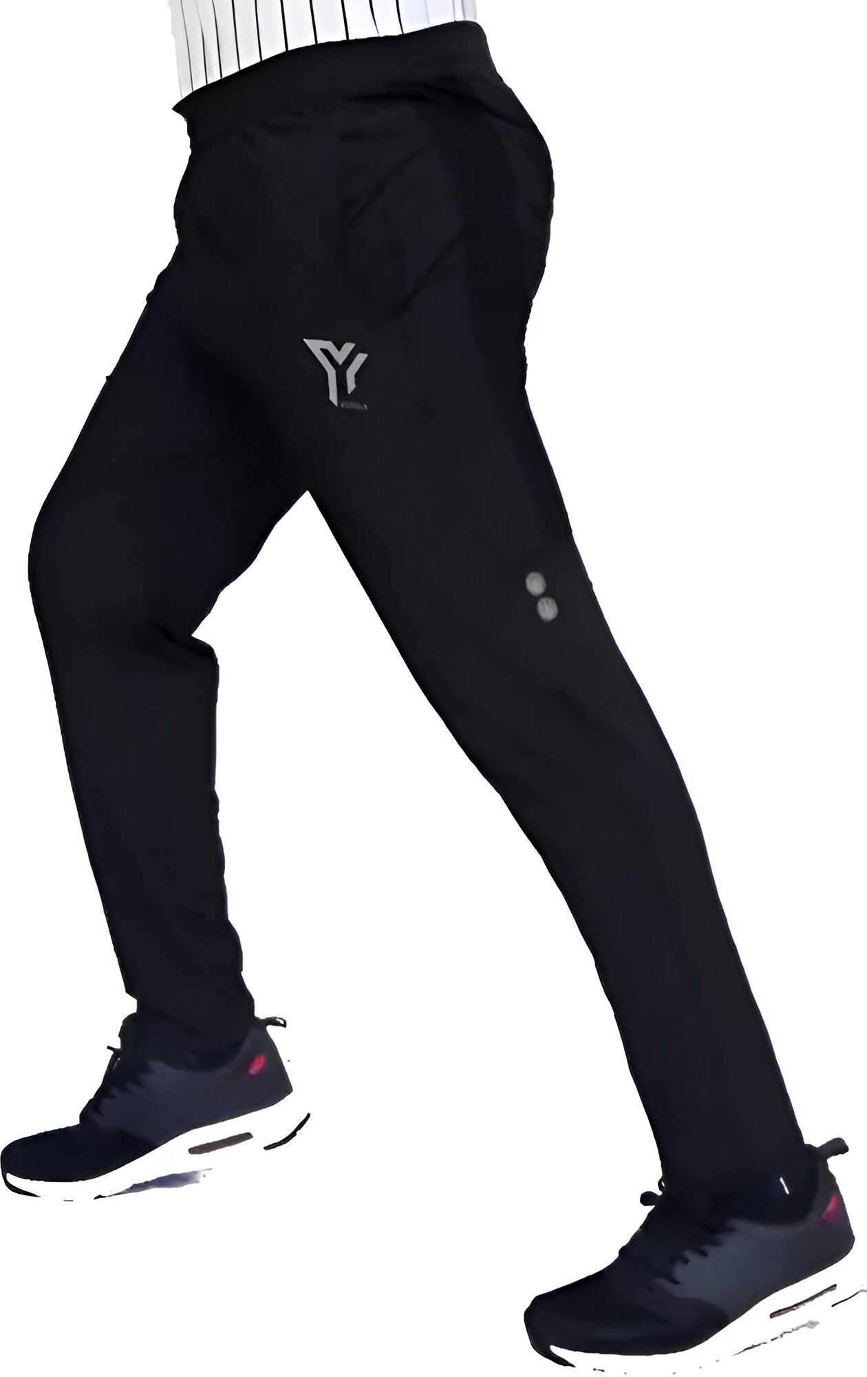 yunek Men Solid Black Track Pants-picture-15