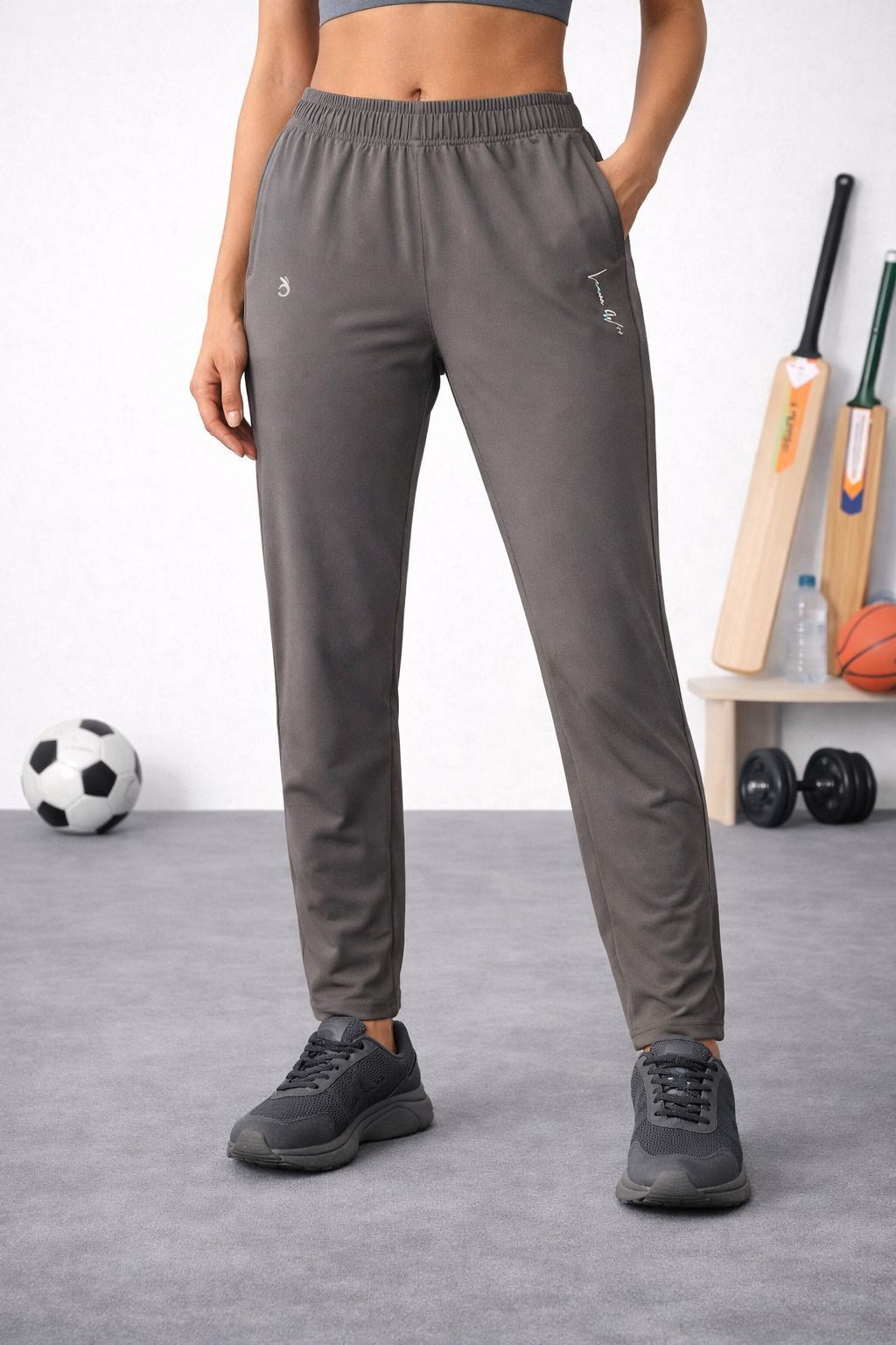 lemona Women Solid Grey Track Pants-picture-16