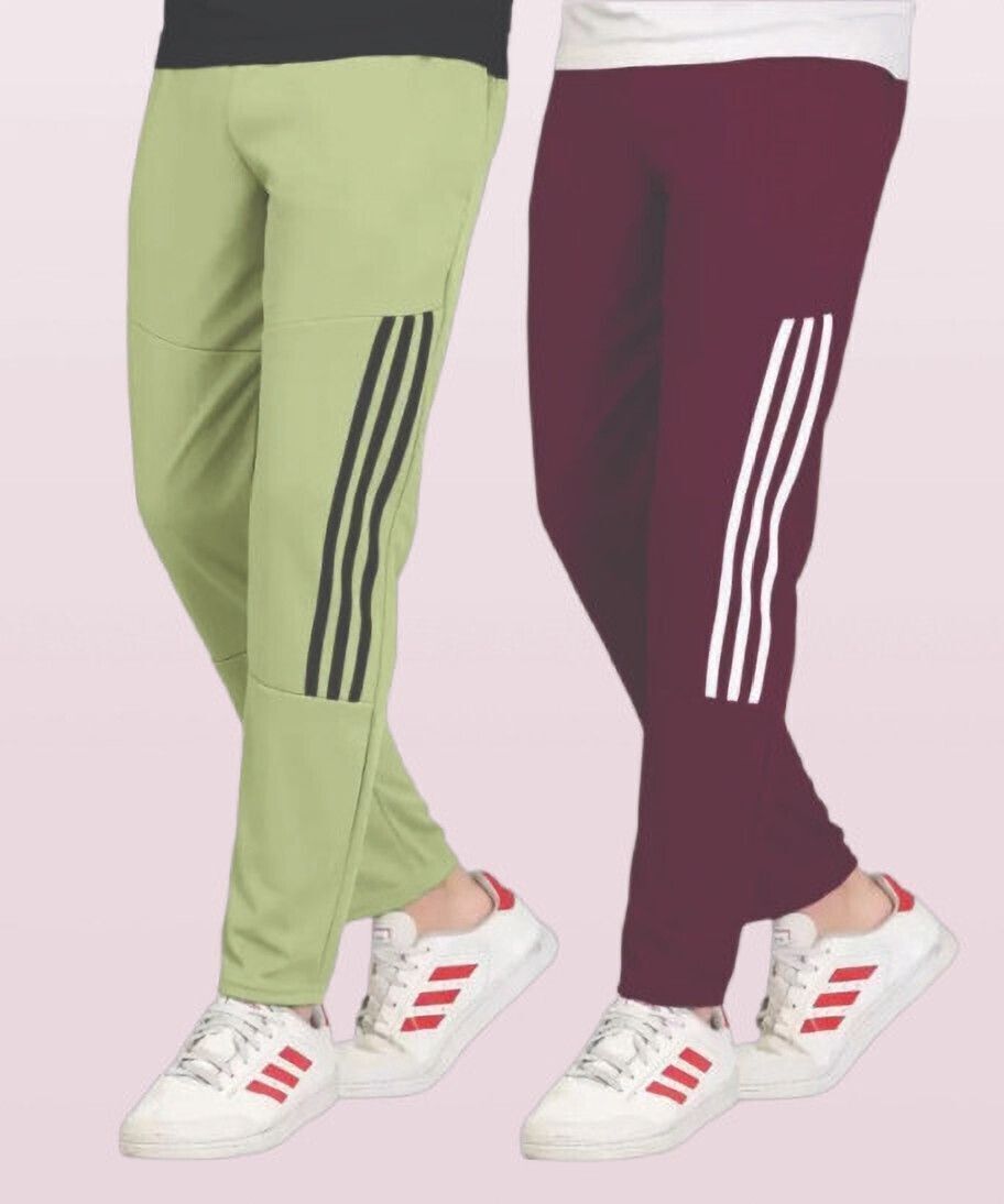 coveatvolo trends Pack of 2 Men Solid Grey Track Pants-picture-32