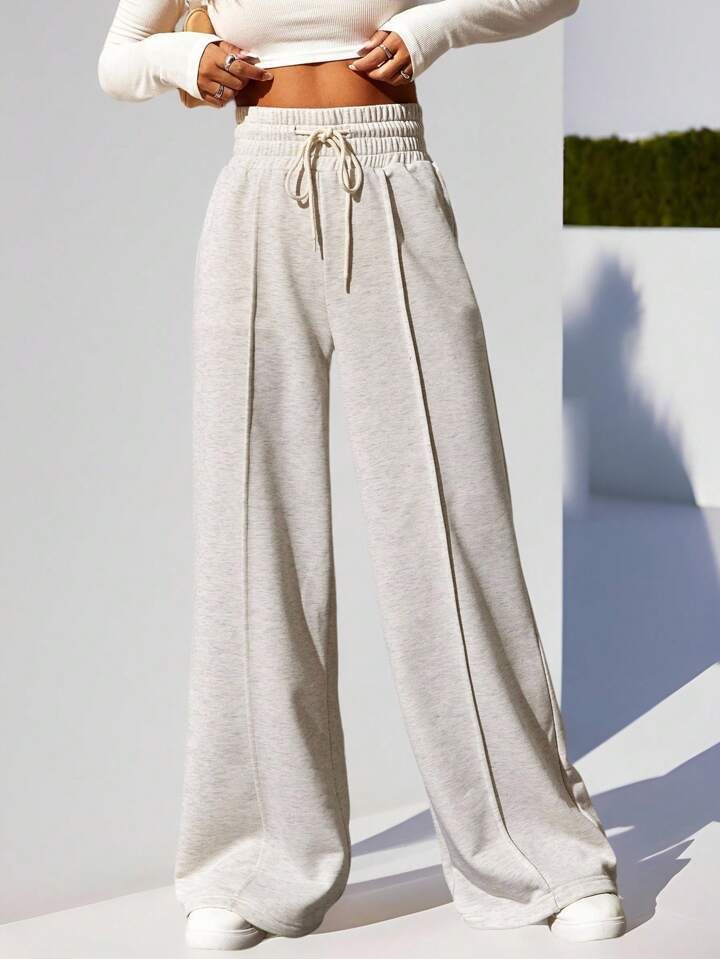 sydney hills Women Solid Grey Track Pants-picture-24