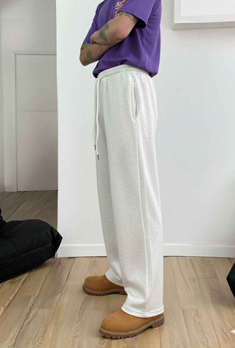 Men Loose Fit Multicolor Cotton Blend Trousers-image-40