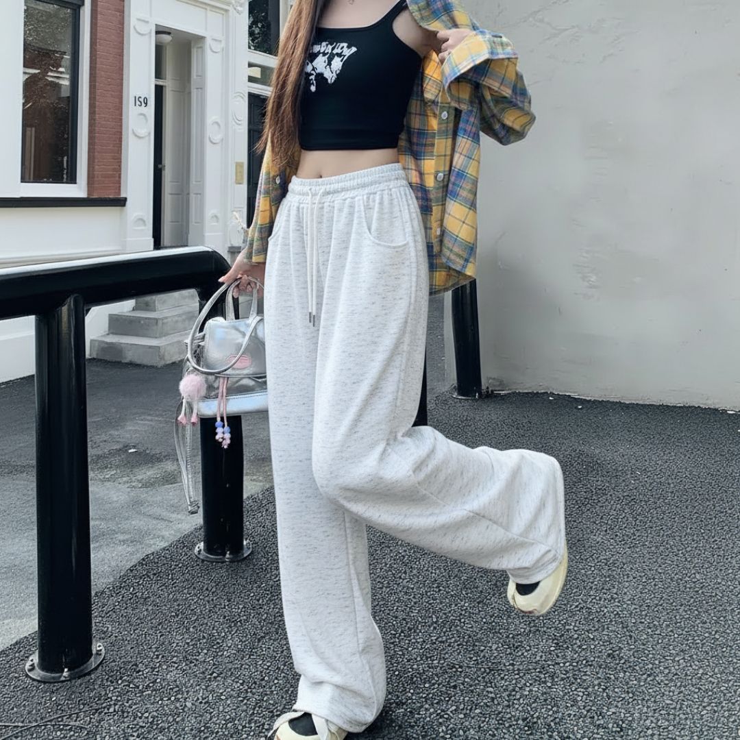 irondye Women Solid White Track Pants-picture-47