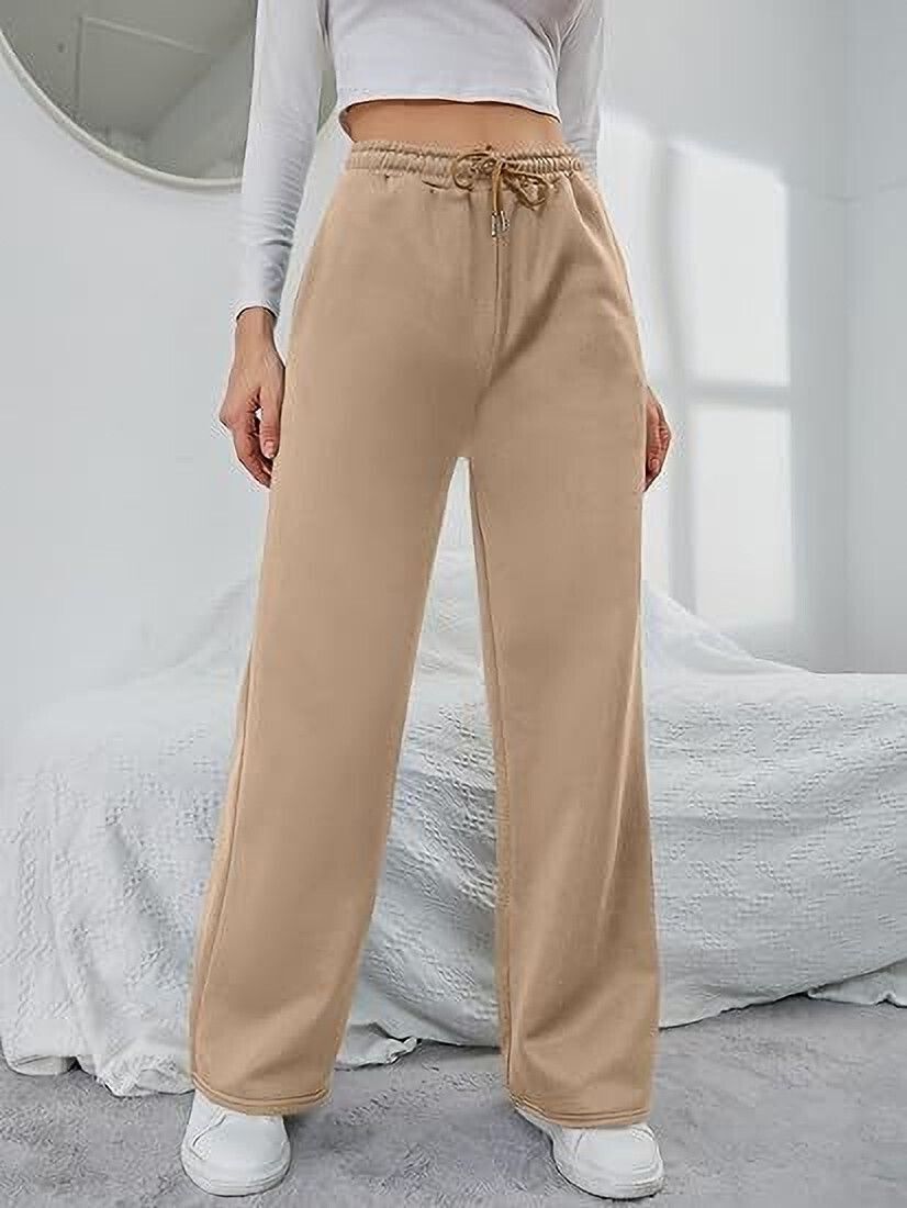 clothink india Women Solid Beige Track Pants-picture-20
