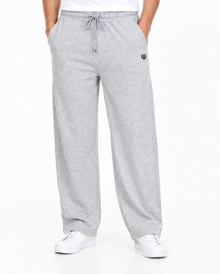 beenasports Men Solid Grey Track Pants-picture-32